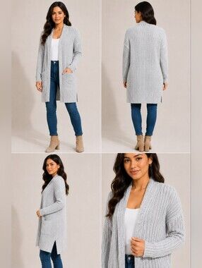 🍏L.O.G.G. by H&M Cardigan – Women's Size Small - Made With Alpaca